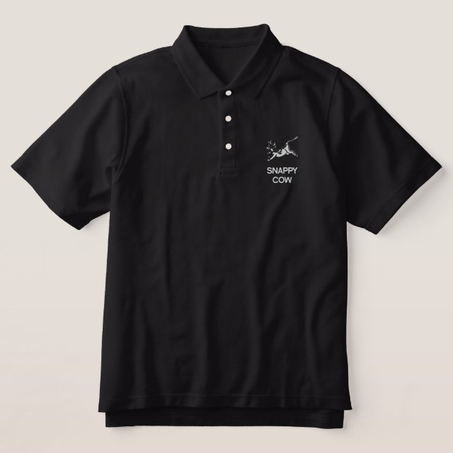Snappy Cow Sales Polo (Design Vorderseite)