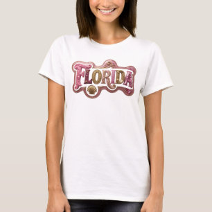 Snappy Gold FLORIDA Statement T-Shirt