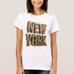 Snappy Gold NEW YORK Grafikdesign T-Shirt