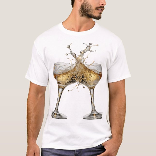 Snappy Silver CHEERS T-Shirt (Vorderseite)