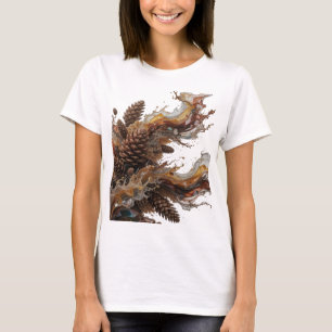Snappy Silver CHOCOLATE SPLASH-Shirt-Design T-Shirt