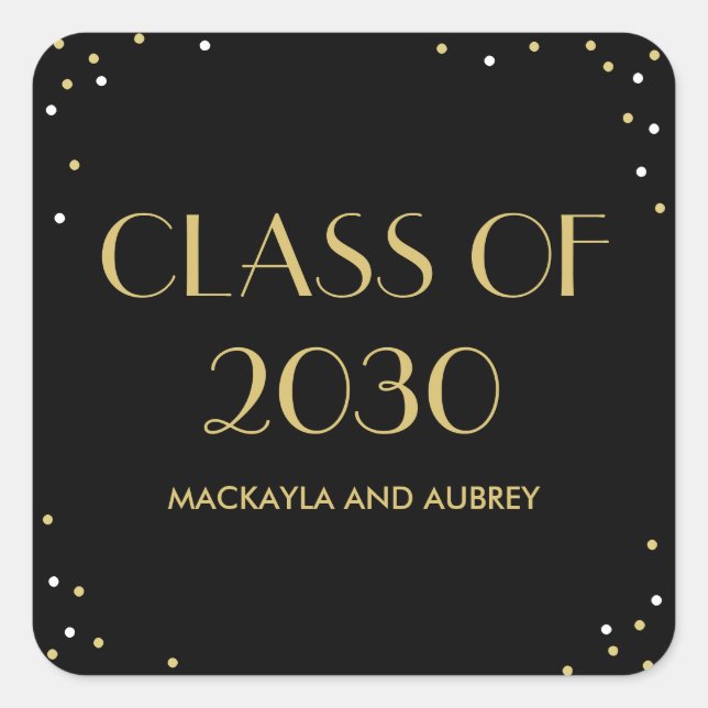 Snapshots amusants Stickers de graduation couleur  (Devant)