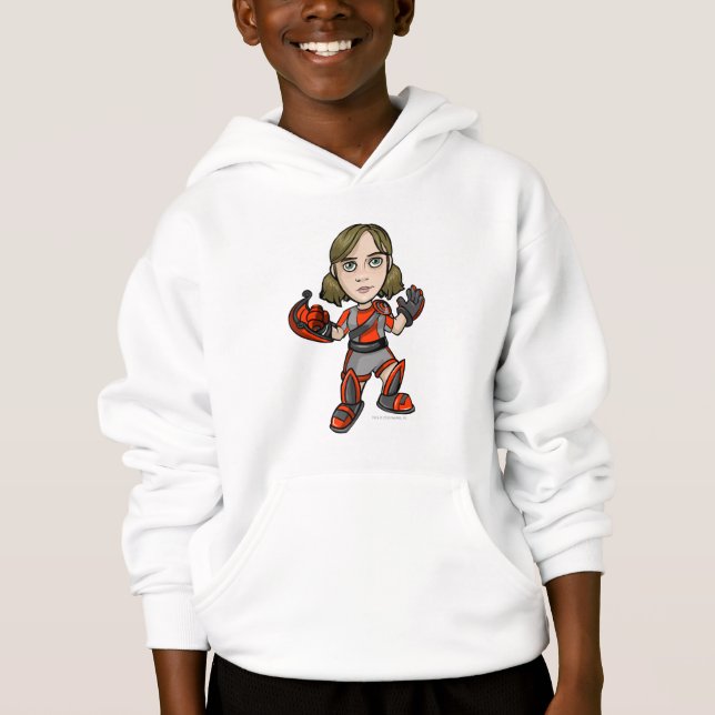 Snarkie Virtupets Raumstations-Personal-Spieler Hoodie (Vorderseite)