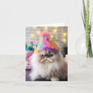 Snarky Cat Birthday Grußkarte Karte