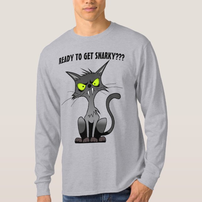 Snarky Cats T - Shirt (Vorderseite)
