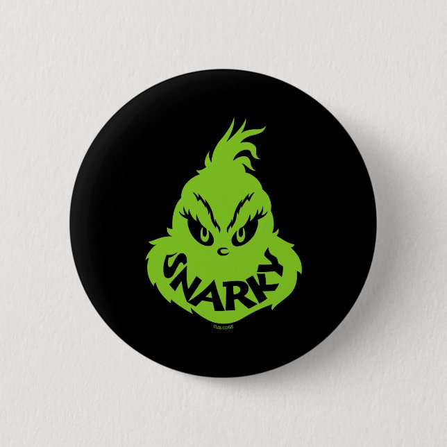Snarky Face  Button (Vorderseite)