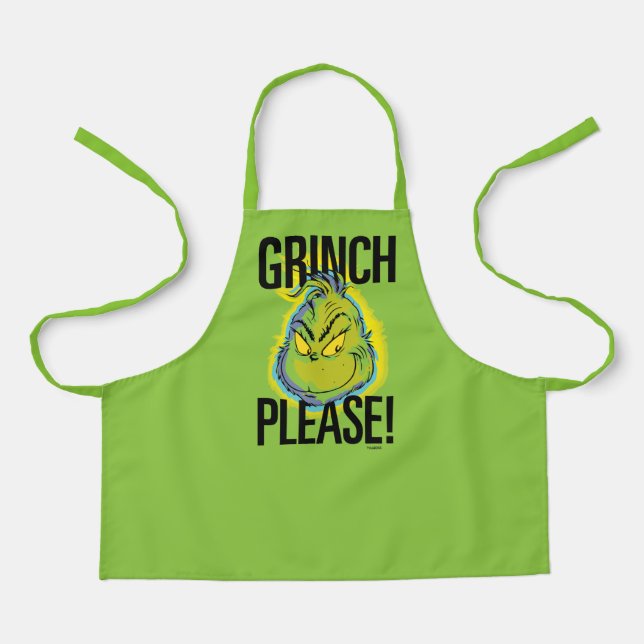 Snarky Grinch | Funny Grinch Bitte zitieren Schürze (Vorderseite)