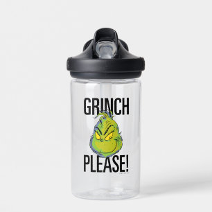 Snarky Grinch Funny Grinch Bitte zitieren Trinkflasche