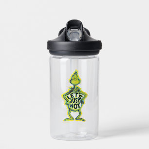 Snarky Grinch   Lustig, lassen wir es einfach blei Trinkflasche