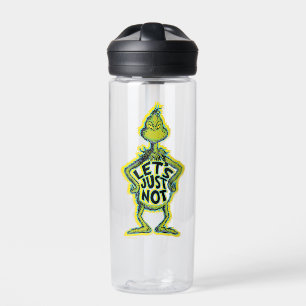 Snarky Grinch   Lustig, lassen wir's einfach sein Trinkflasche