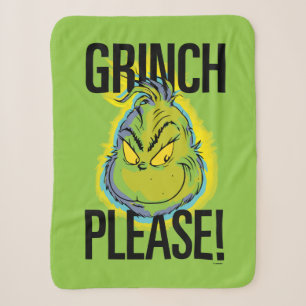 Snarky Grinch Lustiger Grinch Bitte Zitat Sherpadecke
