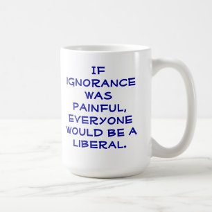 Snarky, tasse de café pro-Libérale