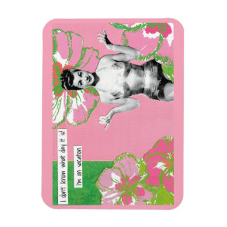 Snarky Vacation Magnet Quel Jour Est-Ce ?