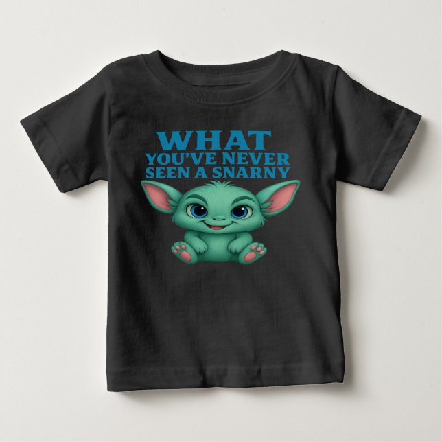 Snarny Friend™ - Was, du hast noch nie einen Snny  Baby T-shirt (Vorderseite)