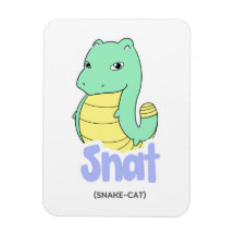 Snat (Schlange + Katze) Niedliches, flexibles Magn