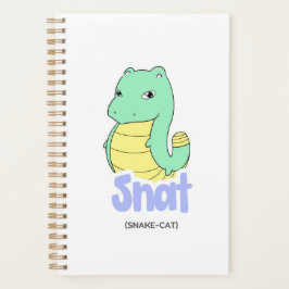 Snat (Schlange + Katze) Planer/ Agenda Planer