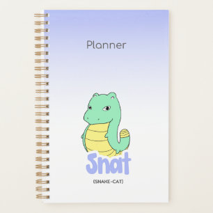Snat (Schlange + Katze) Purple Agenda Planer