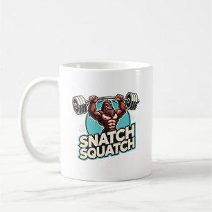 Snatch Squatch - Funny Weightlift Kaffeetasse