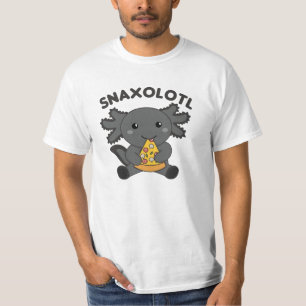 Snaxolotl Axolotl Pizza Lovers Sweet Animals T-Shirt