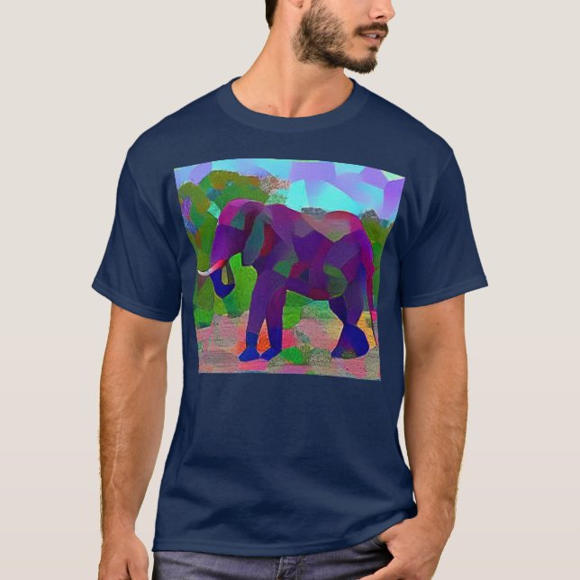 Snazzy Elefant T-Shirt (Vorderseite)