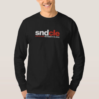 SNDCle langärmelig, Designerschwarz T-Shirt