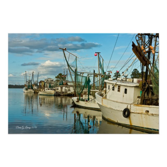 Sneads Ferry Shrimpers Poster (Vorderseite)