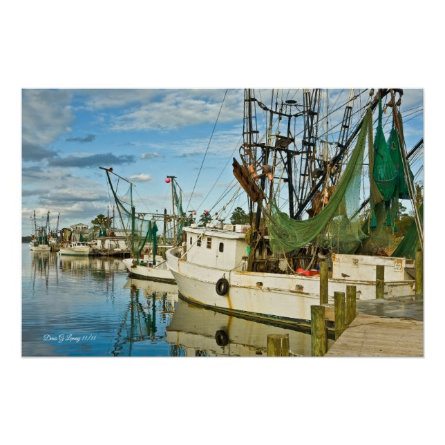 Sneads Ferry Shrimpers Poster (Vorderseite)