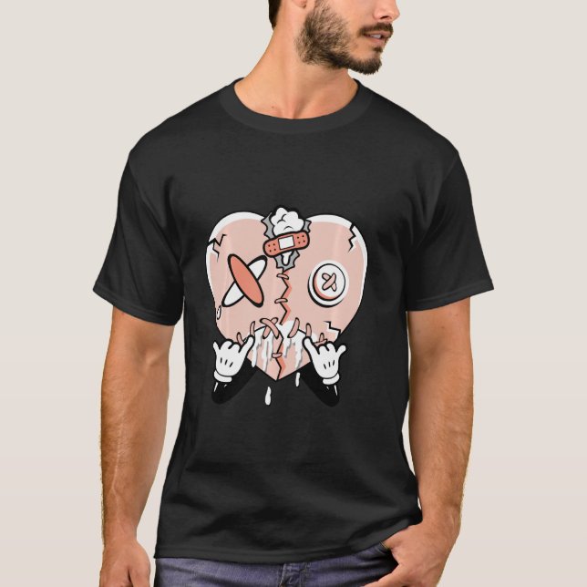 Sneaker Match T-Shirts 1 Mid Arctic Crimson Tint O (Vorderseite)