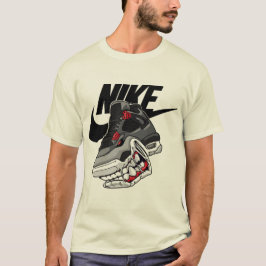 Sneaker Monster – Aggressive Streetwear Shoe Graph T-Shirt