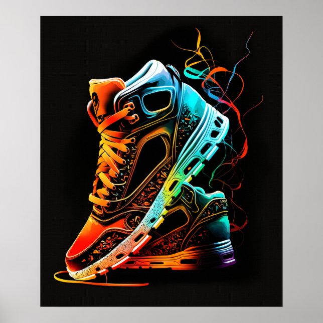 SNEAKER VIBES POSTER (Vorne)