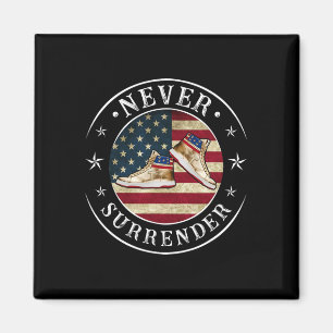 Sneakers-Flag Trump 2024 Magnet