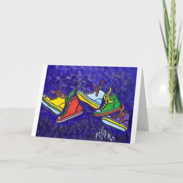 Sneakers Karte (Vorderseite)