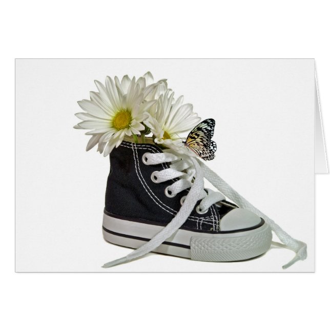 Sneakers und Daisies (Vorderseite (Horizontal))