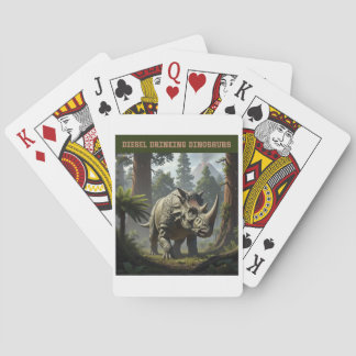 Sneaking triceratops spielkarten
