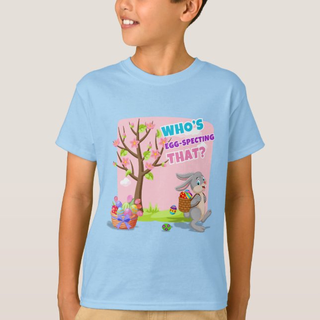 Sneaky Bunny Easter Fun T - Shirt (Vorderseite)