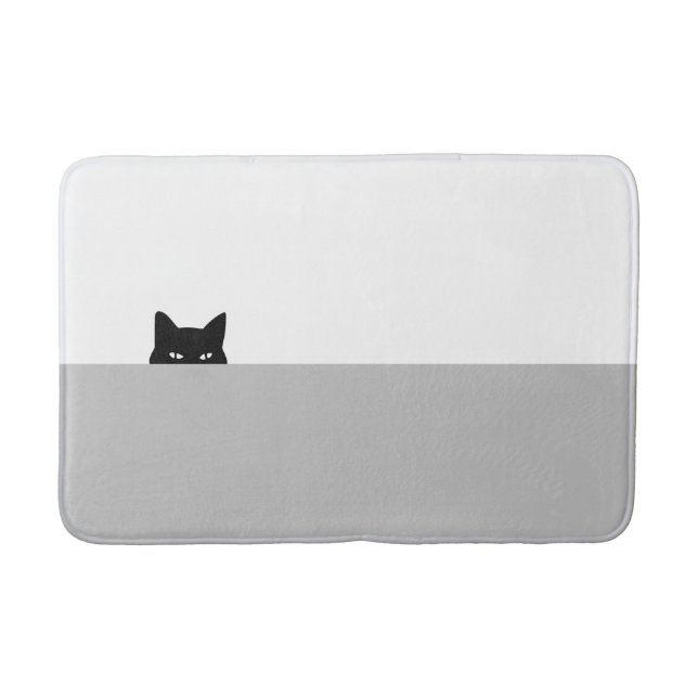 Sneaky Cat Bath Mat Badematte (Vorderseite)