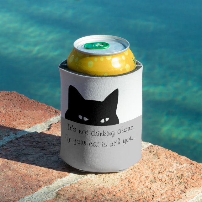 Sneaky Cat nicht allein trinken Dosenkühler (In Situ Pool)