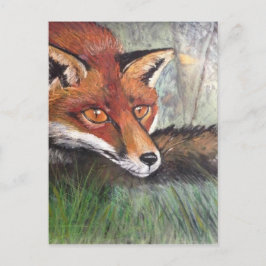 Sneaky Fox Postkarte