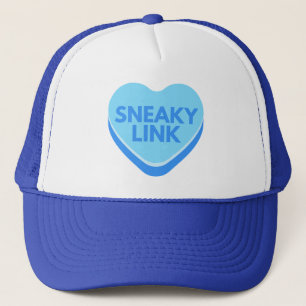 Sneaky Link Funny Valentine Conversation Heart Truckerkappe