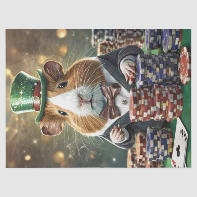 Sneaky Pete, Guinea Pig Card Game Seidenpapier (Vorderseite)