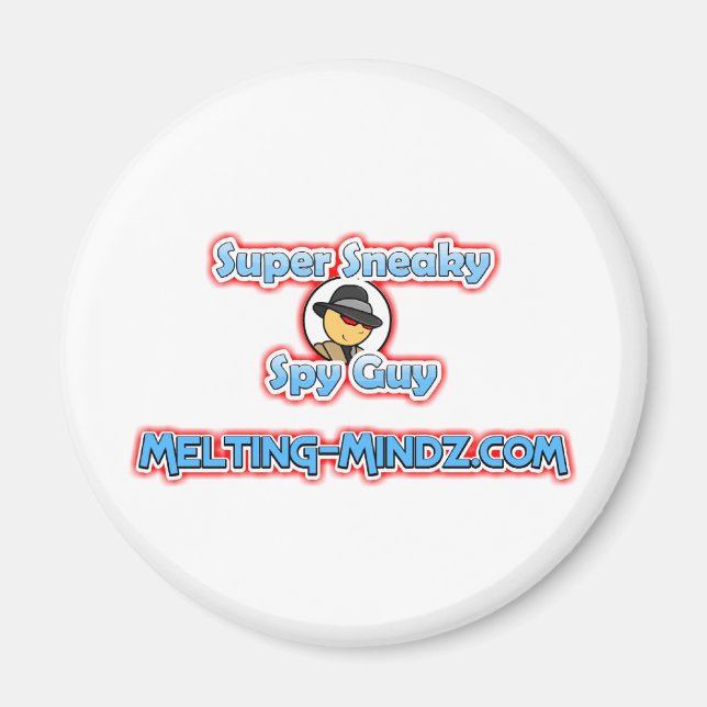 Sneaky Red Eyes Magnet (Vorne)