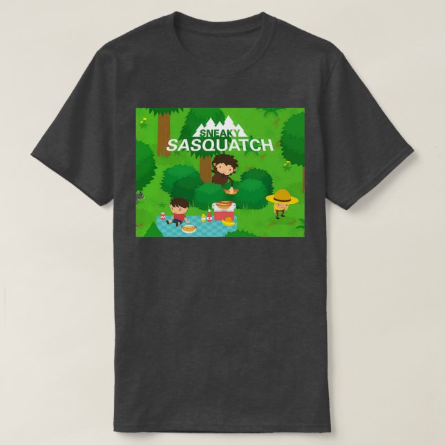 Sneaky Sasquatch 12 T-Shirt (Design vorne)