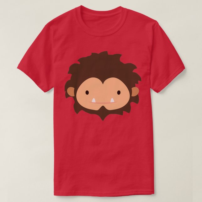 Sneaky Sasquatch Big Head 3 T-Shirt (Design vorne)