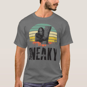 Sneaky Sasquatch Bigfoot Sneaky Bigfoot Attitude V T-Shirt