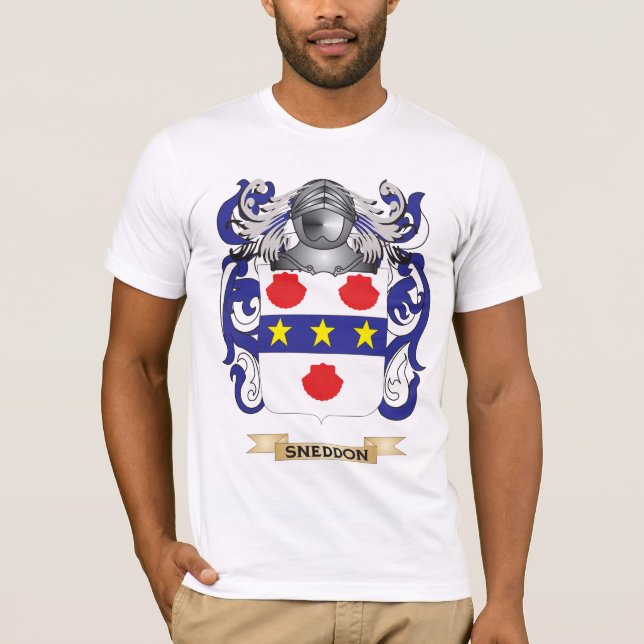 Sneddon Wappen (Familienwappen) T-Shirt (Vorderseite)