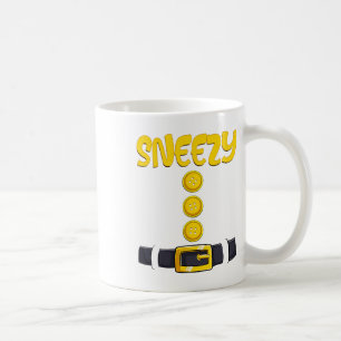 Sneezy Halloween ZwergKostümfarbenanpassung Kaffeetasse