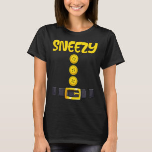 Sneezy Halloween ZwergKostümfarbenanpassung T-Shirt