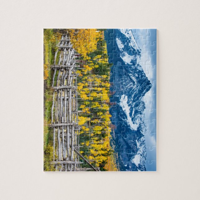Sneffels Gebirgshürde im Fall - Colorado (Vertikal)