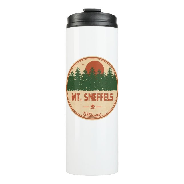 Sneffels Wilderness Colorado Thermosbecher (Vorderseite)