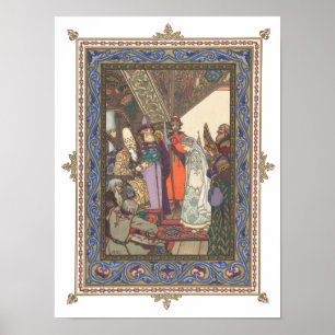 Snegurochka vor Zar Berendei Poster